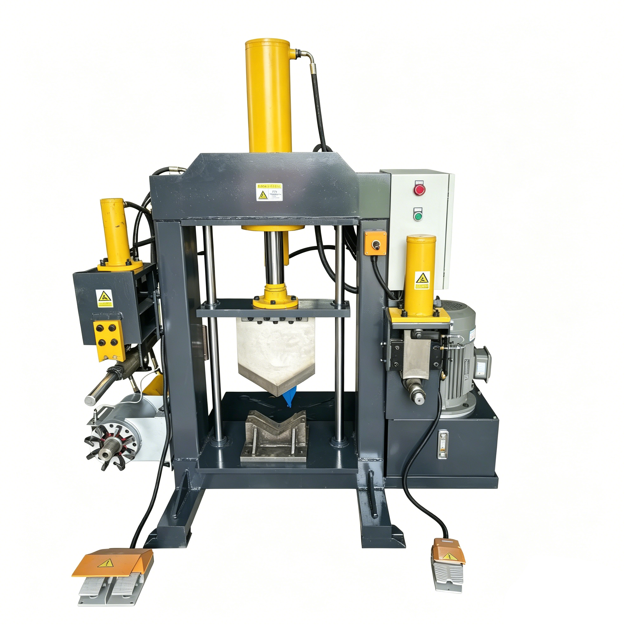 5 Functions in 1  Multifunctional Motor Stator Dismantling Machine video