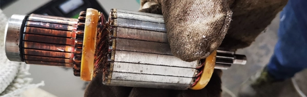 Automobile motor rotor