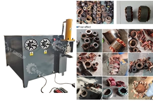 What is an electric motor stator Dismantling machine