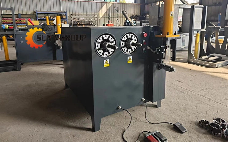 Core-Safe Motor Stator Dismantling Machine site