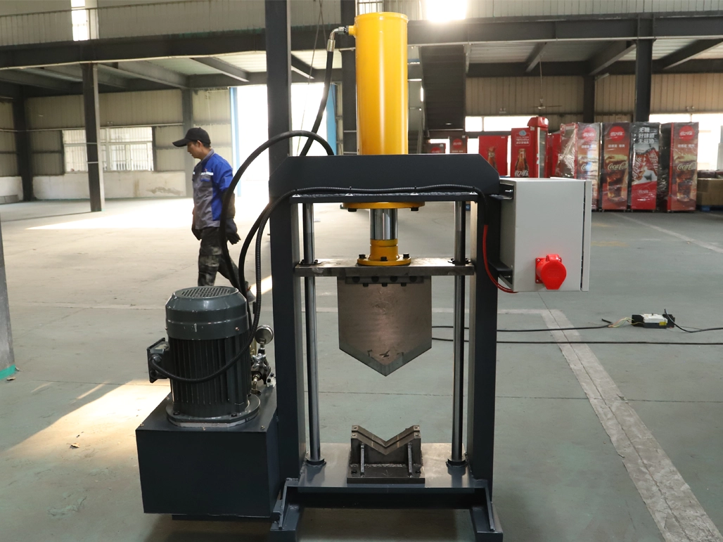 Motor housing cutting dual-purpose press