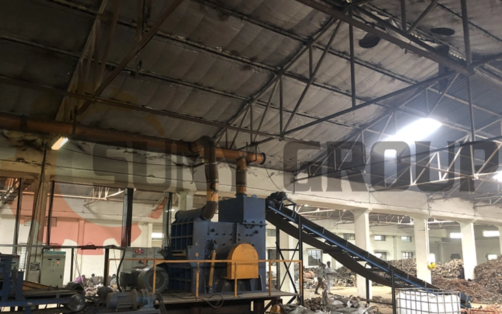 Motor stator site in Chennai, India