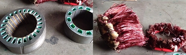 Materials after dismantled