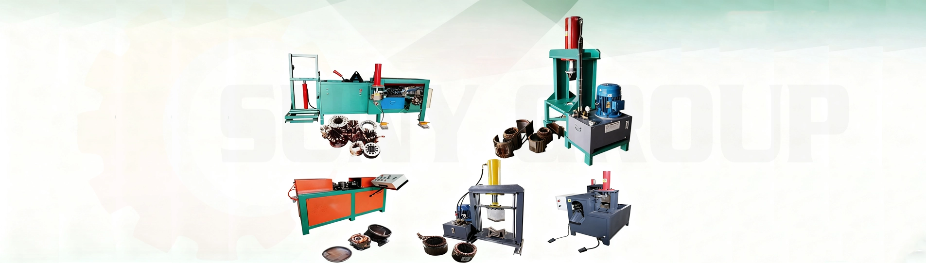 Motor dismantling machine