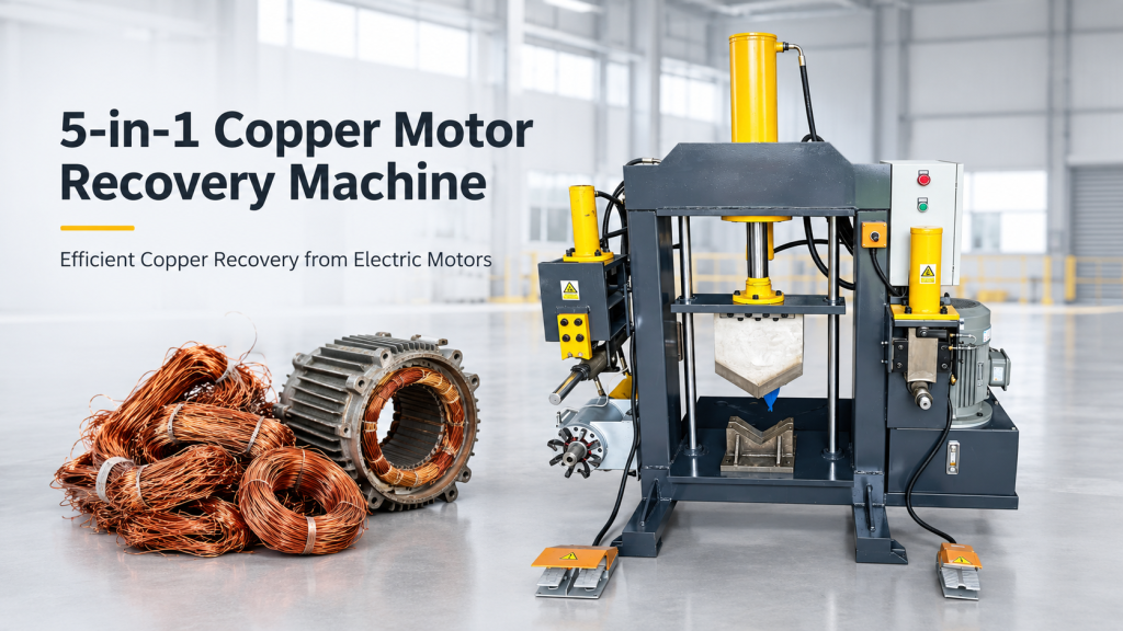 5-in-1 Copper Motor Recovery Machine: Efficient Copper Recovery from Electric Motors